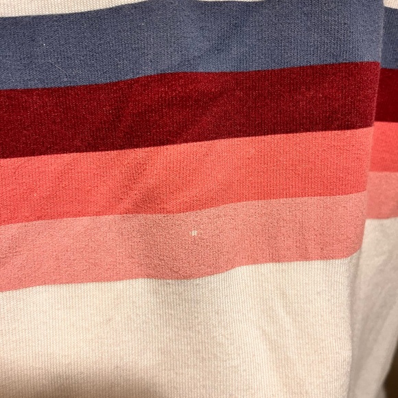 Spiritual Gangster Incredibly Soft Striped Crewneck Sweater Sz S - Picture 6 of 12